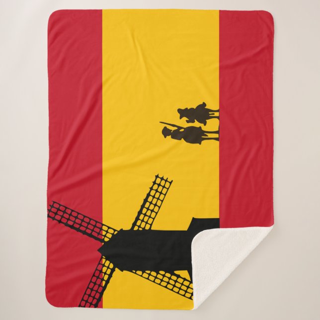 Manta Sherpa Don Quijote / Don Quixote (Anverso)