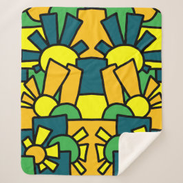 Manta Sherpa Doodle festivo Art. 42