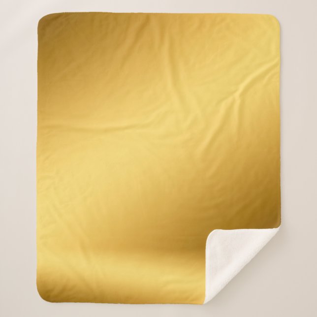 Manta Sherpa Dorada habitación 3d. Fondo3d, abstracto, otoño, g (Anverso)