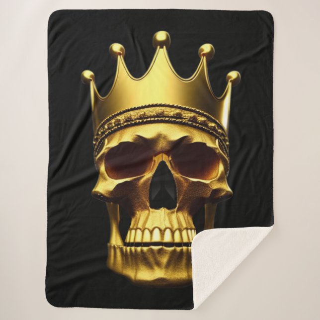 Manta Sherpa Dorado Skull Sherpa (Anverso)