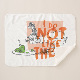 Manta Sherpa Dr. Seuss Guy-Am-I "No Me Gustan"