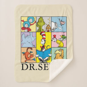 Manta Sherpa Dr. Seuss Historietas Gráficas