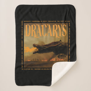 Manta Sherpa "Dracarys" Drogon Breathing Fire Graphic