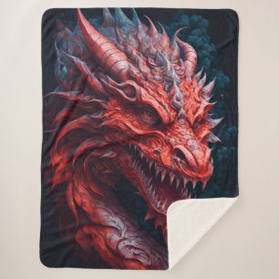 Manta Sherpa Dragón demonístico