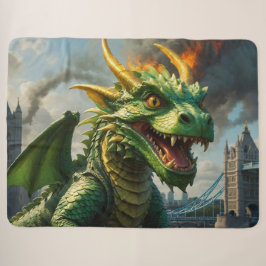 Manta Sherpa Dragón galés rojo aterroriza Londres