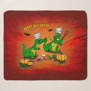 Manta Sherpa Dragones - ¡Feliz Halloween! Hoy cocinaré