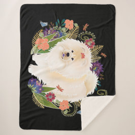 Manta Sherpa DREAMY CREAMY crema de vaca