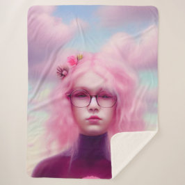 Manta Sherpa Dreamy Pink