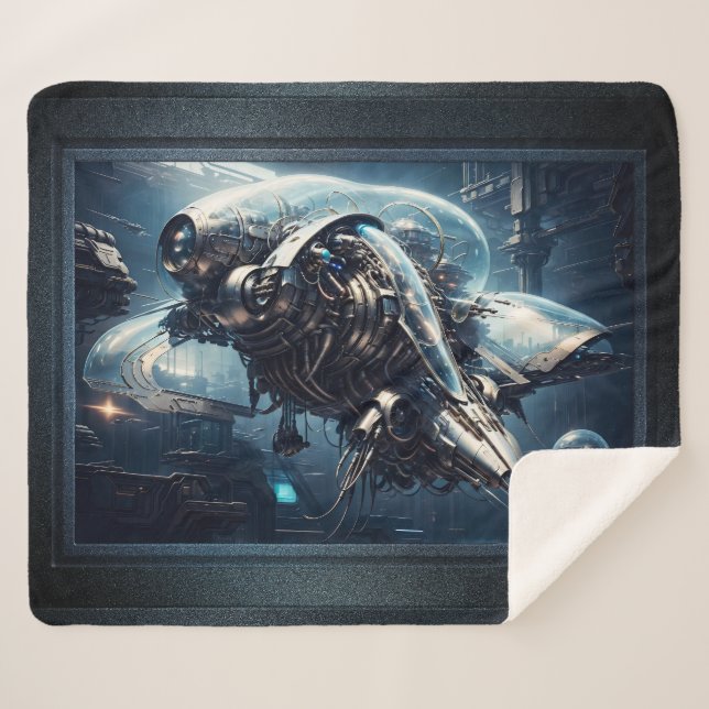 Manta Sherpa Dron rastafari Raspian Dynamorph de Xzendor7 (Anverso (horizontal))