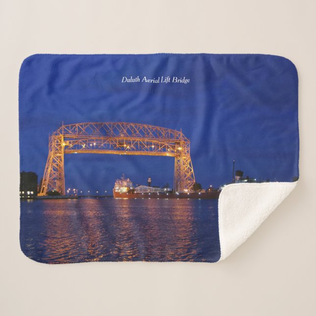 Manta Sherpa Duluth Aerial Lift Bridge y John G. Munson (Anverso (horizontal))