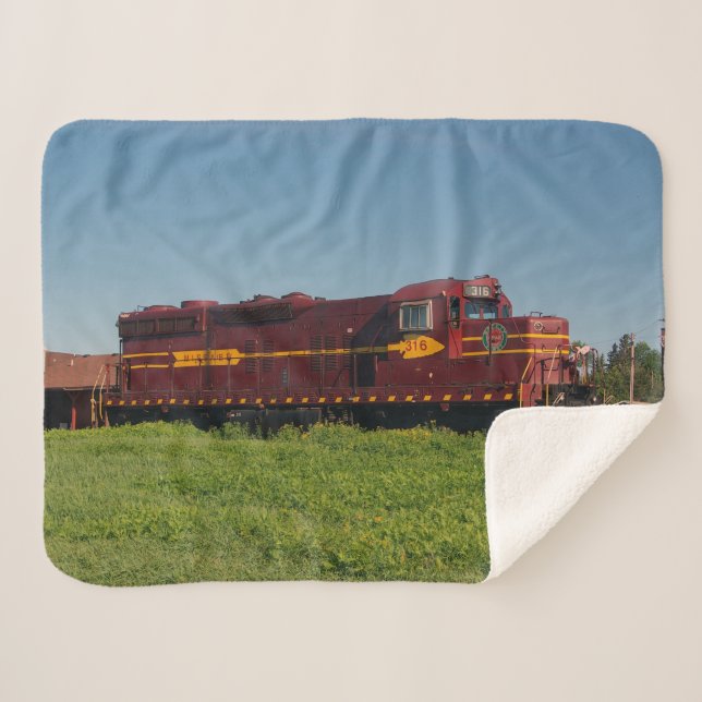 Manta Sherpa Duluth Mesabi Iron Range Eng 316 sherpa blanket (Anverso (horizontal))