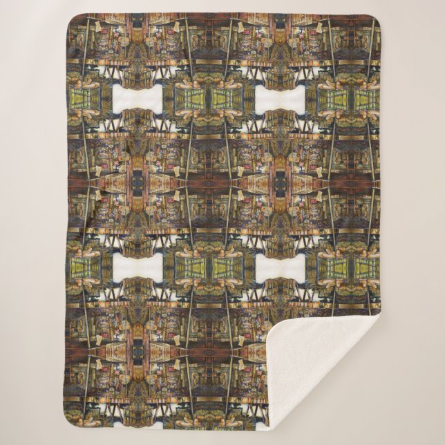 Manta Sherpa Dustar el piano (Anverso)