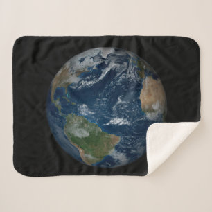 Manta Sherpa Earth With Clouds And Sea Ice