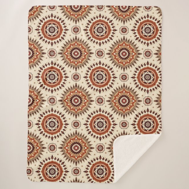 Manta Sherpa Earthen Radiance Mandala (Anverso)