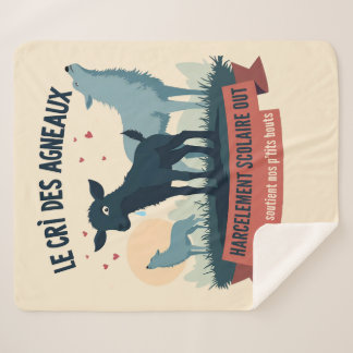 Manta Sherpa Écho contra la opresión - Insignia #BalanceTonTyra