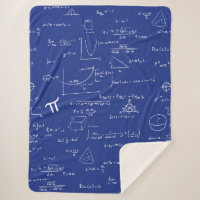 Ecuaciones matemáticas azules Fórmulas Algebra Ner