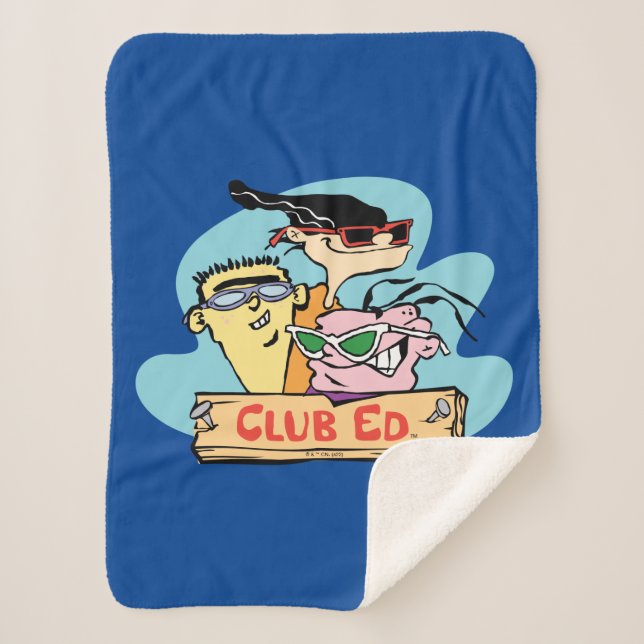 Manta Sherpa Ed, Edd, n Eddy - Club Ed (Anverso)