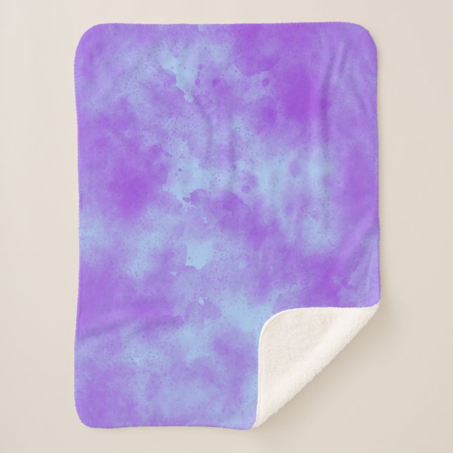 Manta Sherpa Efecto de nube de Dew de la mañana (Anverso)