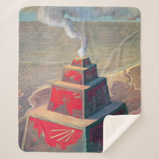 Manta Sherpa El Altar | Mikalojus Ciurlionis | (Anverso)