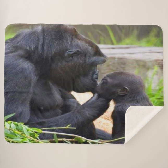 MANTA SHERPA EL AMOR DE LA MADRE (Anverso (horizontal))