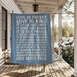 Manta Sherpa "El Amor Nunca Falla"
