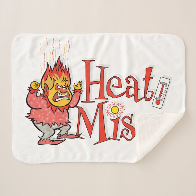 Manta Sherpa EL AÑO SIN SANTA CLAUS™ | Heat Miser (Anverso (horizontal))