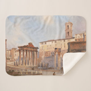 Manta Sherpa El antiguo Foro Romano (de Ippolito Caffi)