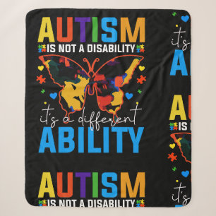 Manta Sherpa El Autismo No Es Una Discapacidad, Es Diferente