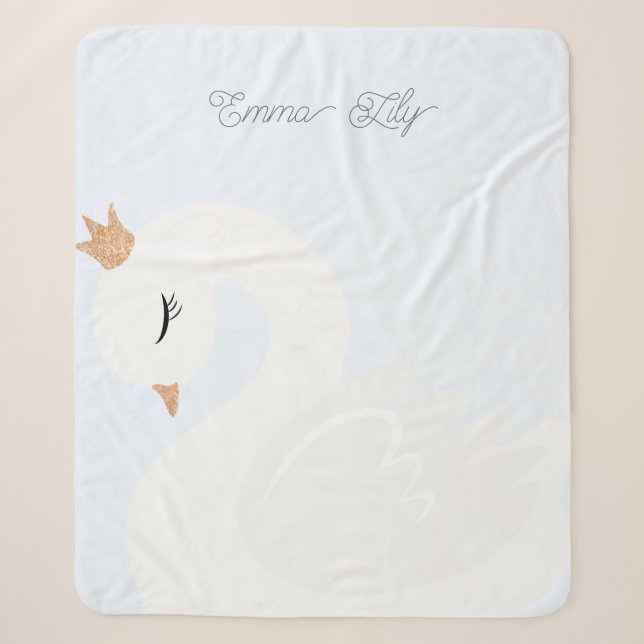 Manta Sherpa El Cisne Coronado (Anverso)