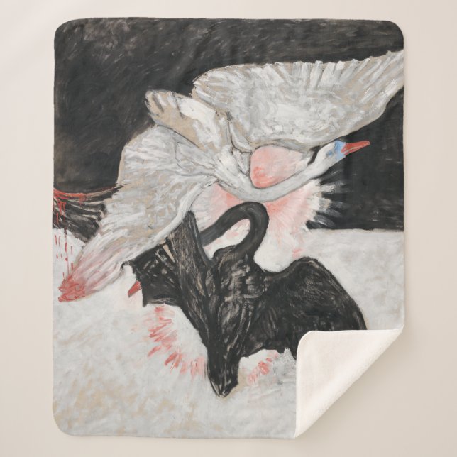 Manta Sherpa El cisne, no 2 | Hilma af Klint | (Anverso)