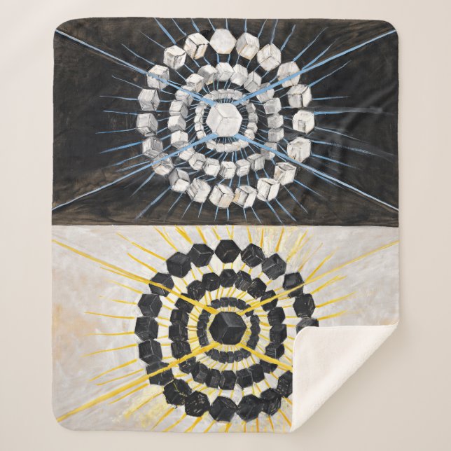 Manta Sherpa El cisne, no 8 | Hilma af Klint | (Anverso)