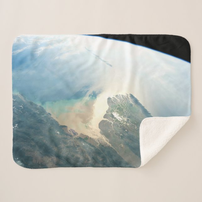 Manta Sherpa El Delta Del Río Irrawaddy En Birmania (Myanmar). (Anverso (horizontal))