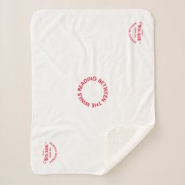 Manta Sherpa El Escudo del club de lectura discute la repetició