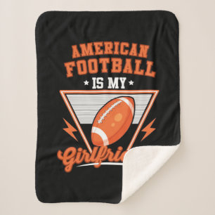 Manta Sherpa El Fútbol Americano Es Mi Novia