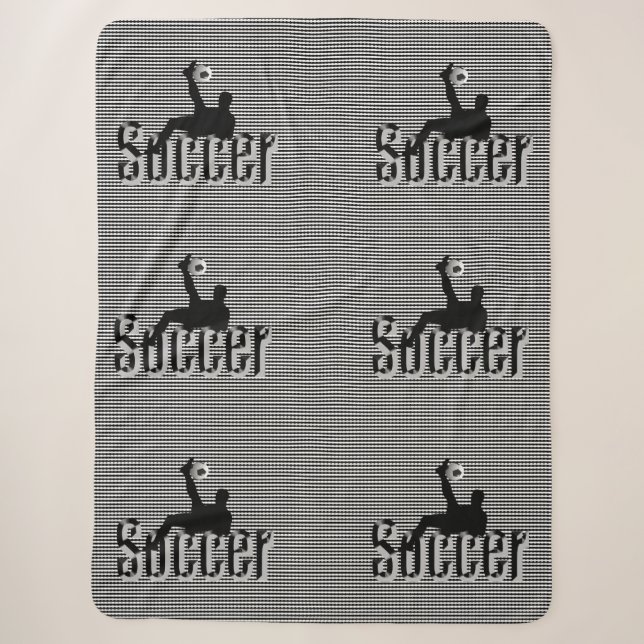 Manta Sherpa El fútbol, el juego, el gran Sherpa Blanket (Anverso)