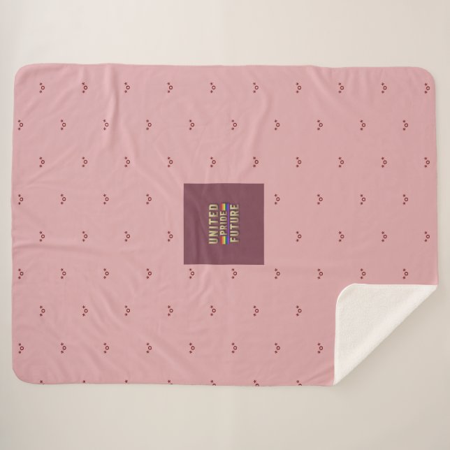 Manta Sherpa El futuro del Orgullo Unido (Anverso (horizontal))