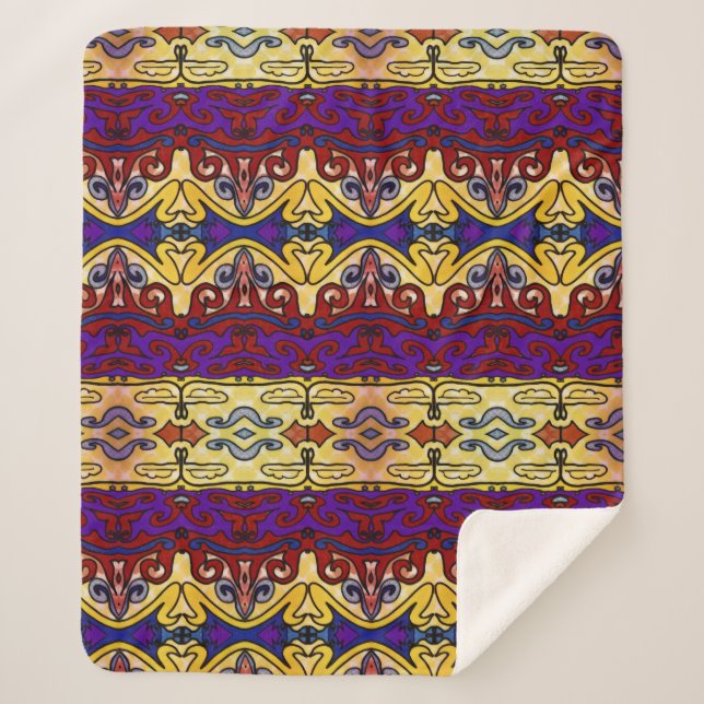 Manta Sherpa El Gorra de Jester (Anverso)