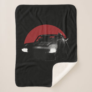Manta Sherpa El gráfico Batman y Batmobile