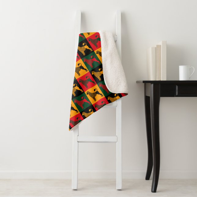 Manta Sherpa El perro de agua portugués inteligente (In situ)