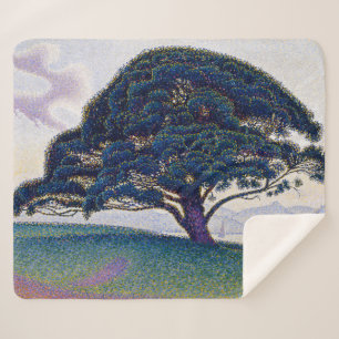 Manta Sherpa El Pino Bonaventure, Pintura al Óleo, Paul Signac