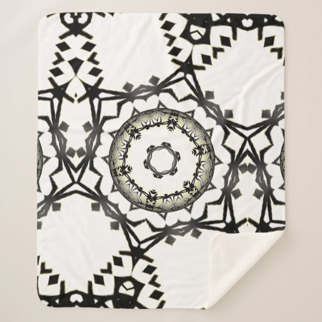 Manta Sherpa El primer volumen del arte caleidoscopio uno (Anverso)