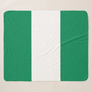 Manta Sherpa El Sherpa Blanket patriótico con bandera de Nigeri