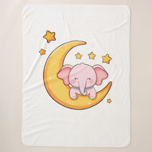 Manta Sherpa elefante bebé