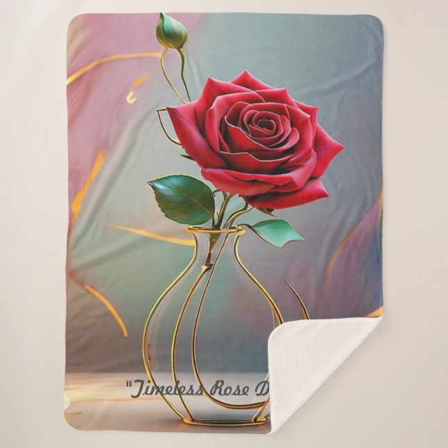 Manta Sherpa "Elegance Unadorned" (Anverso)