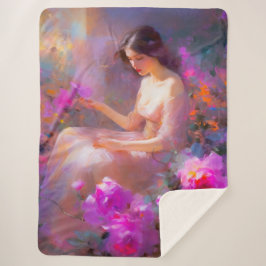 Manta Sherpa Elegancia sensual