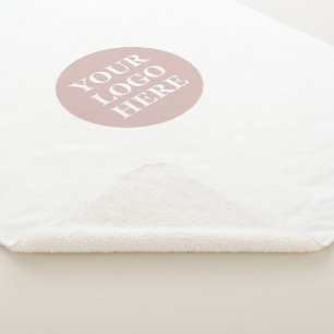 Manta Sherpa Elegante, contemporáneo y personalizable