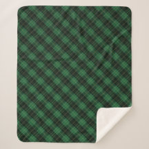 Elegante Plaid Verde de Navidad