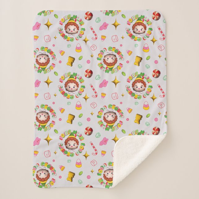 Manta Sherpa Elf the Movie | Modelo de cuatro grupos principale (Anverso)