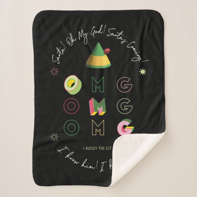 Manta Sherpa Elf the Movie | Santa OMG (Anverso)