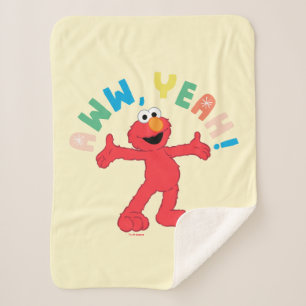 Manta Sherpa Elmo   Aww, ¡Sí!